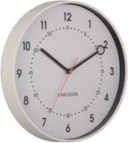 Karlsson Wandklok Fresco - Grijs - 31.5x31.5x31.5cm