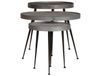 Maison Exclusive - Table basse, 3 pièces, argenté, fibre de bois