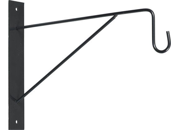 Nature Muurhaak Classic - Grijs - Metaal - 35x24 cm