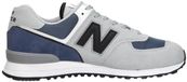 New Balance U574 Unisex Sneaker - Linen - Grau/Violett - Größe 44