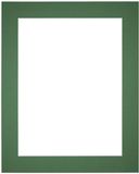 yd. Passe-Partout Passe-Partout Fotomaat 40x50 cm - Lijstmaat 48x64 cm - Groen Bos - Museumkarton - Fotolijst niet inbegrepen