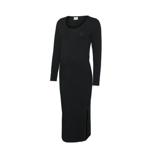 MAMALICIOUS MLEVA LS Maternity Dress - Black