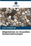 Allgemeines Verlag Unser Wissen Allgemeines zu recycelten Gesteinskörnungen