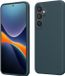 kwmobile coque de téléphone convient pour Samsung Galaxy S24 - Coque avec revêtement silicone - Étui pour smartphone en ardoise