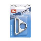 Prym 615838 steg 40 mm zilverkleurig triangelringen, zinklegering