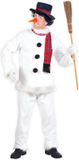 Widmann Finidi Sneeuwpop Kostuum Ice Unisex Volwassenen L Polyester Wit