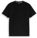 Tom Tailor Piqué T-shirt met logobadge - Maat XL - Black