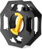 Enrouleur de câble 25 mètres polypropylène noir pour camping-cars et bateaux