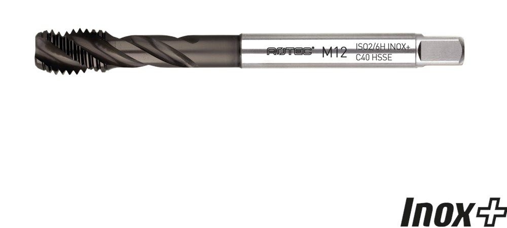 Rotec HSS-E INOX+ machinetap BL DIN 376C/40° M16x2,0 HL