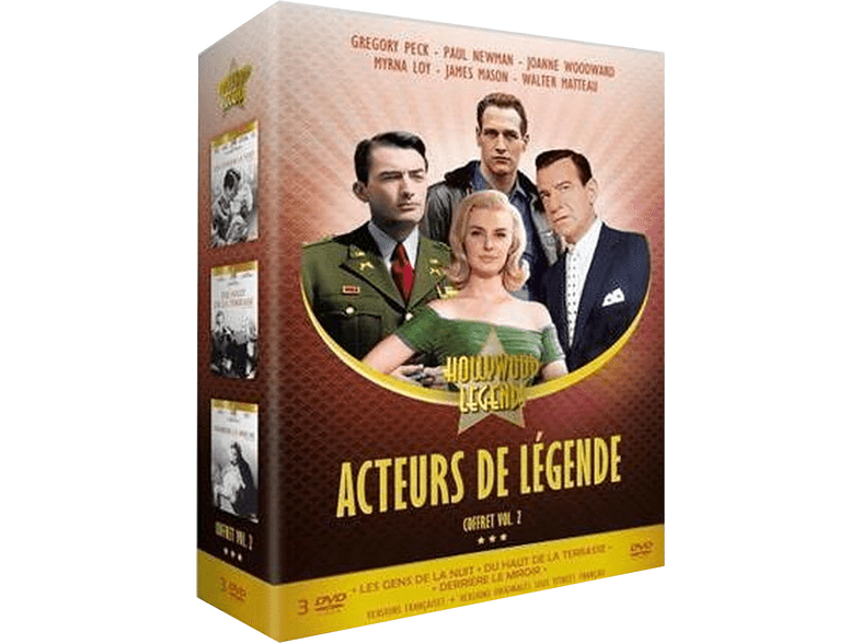CINEBOX coffret acteurs de légende vol. 2 - dvd