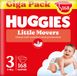 Huggies Little Movers baby luiers, Maat 3 (4 tot 9 kg), 168 luiers met Disney© designs, Giga pack