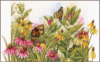 Lanarte - Telpakket kit - Zonnehoedjes en vlinders - Marjolein Bastin - PN-0179972