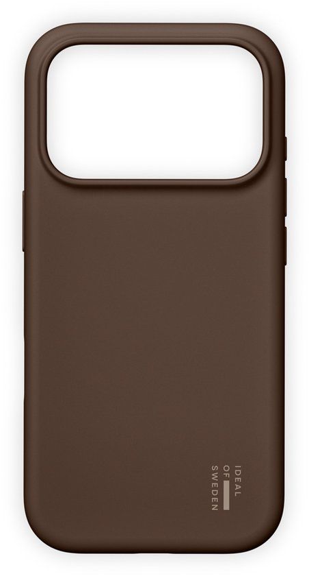 iDeal of Sweden Silicone Case geschikt voor MagSafe geschikt voor iPhone 17 Pro - Mocha Mousse