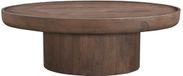 DÉJA Living Salontafel Sola Ovaal - Mangohout - Donkerbruin - 120x65x39cm