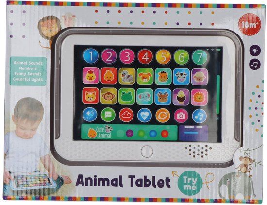 Preskool Kinder Tablet - Dieren - Geluidseffecten