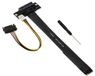 KALEA-INFORMATIQUE Riser Gen 4.0 Adapter voor M2 M Key Slot naar PCIe x4 vrouwelijke poort, lengte 20 cm. Loodrechte oriëntatie en Gen4 8GB/s doorvoer