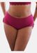 SugarShape High-Panty BASIC Vrouwen Bordeaux Effen Polyester/Elastaan/Katoen