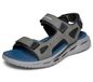 Skechers Heren ORVAN SD Sandaal, Houtskool Synthetisch/Nylon, 9 UK