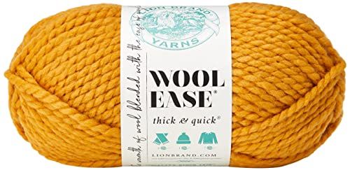 Lion Brand Yarns Wool-Ease Thick & Quick acrylgaren - Groenkool