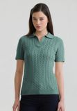 Felix Hardy Dames Polo Shirt Korte Mouwen Groen - M
