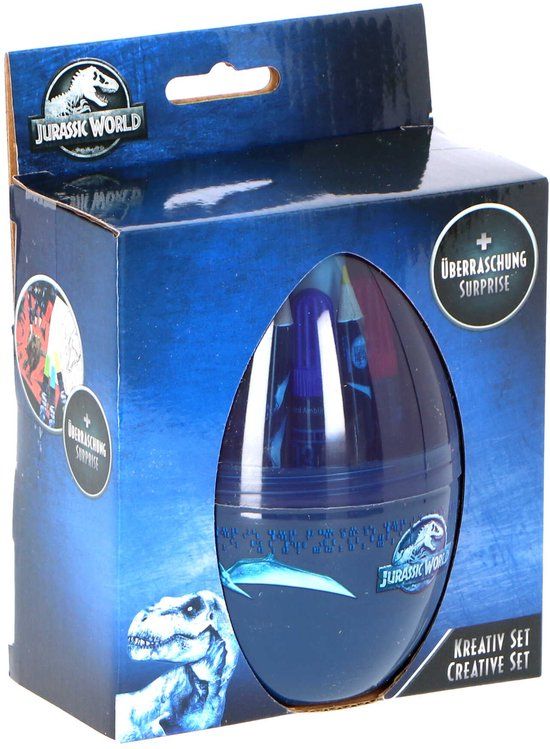 Jurassic World Kleurpotloden Kinderen - 6 Kleuren - Set van 6 Stuks