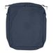 Classic Accessories Montlake Water-Resistant 21 x 25 x 5 Inch Rectangle Outdoor Seat Cushion Slip Cover, Patio Furniture Chair Cushion Cover, Heather Indigo Blue