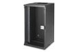 DIGITUS netwerkkast 10-inch - 12 HE - wandmontage - niet gemonteerd - HxBxD 591x316x298mm - draagvermogen 30kg - bruikbare diepte 254mm - IP20 beschermingsklasse - SOHO Pro serie - zwart