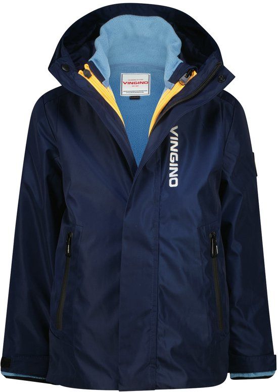 Vingino Tancon Jongens Buitenjas Donkerblauw Maat 152