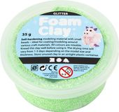 Foam Clay Groen Glitter 35gr