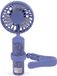 Walking Mum Ventilateur de poussette portable pour bébé - Bleu 16 x 7 cm