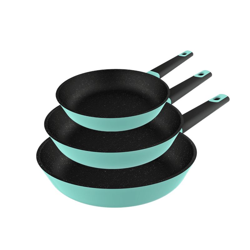 Cecotec Polka Experience Frying Set - 3 Pieces - Black/Green