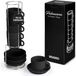 Markenlos Palmanova 6 x 75 ml espressokopjes set met standaard - Zwart