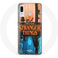 Maniacase Hoesje voor Samsung Galaxy A20e Stranger Things Friends Cover