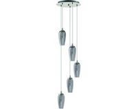EGLO Farsala Hanglamp - G9 - Staal|Glas - Grijs