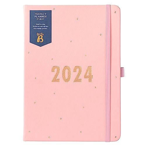 Busy B Perfect Planner Dagboek 2024 - A5 Roze