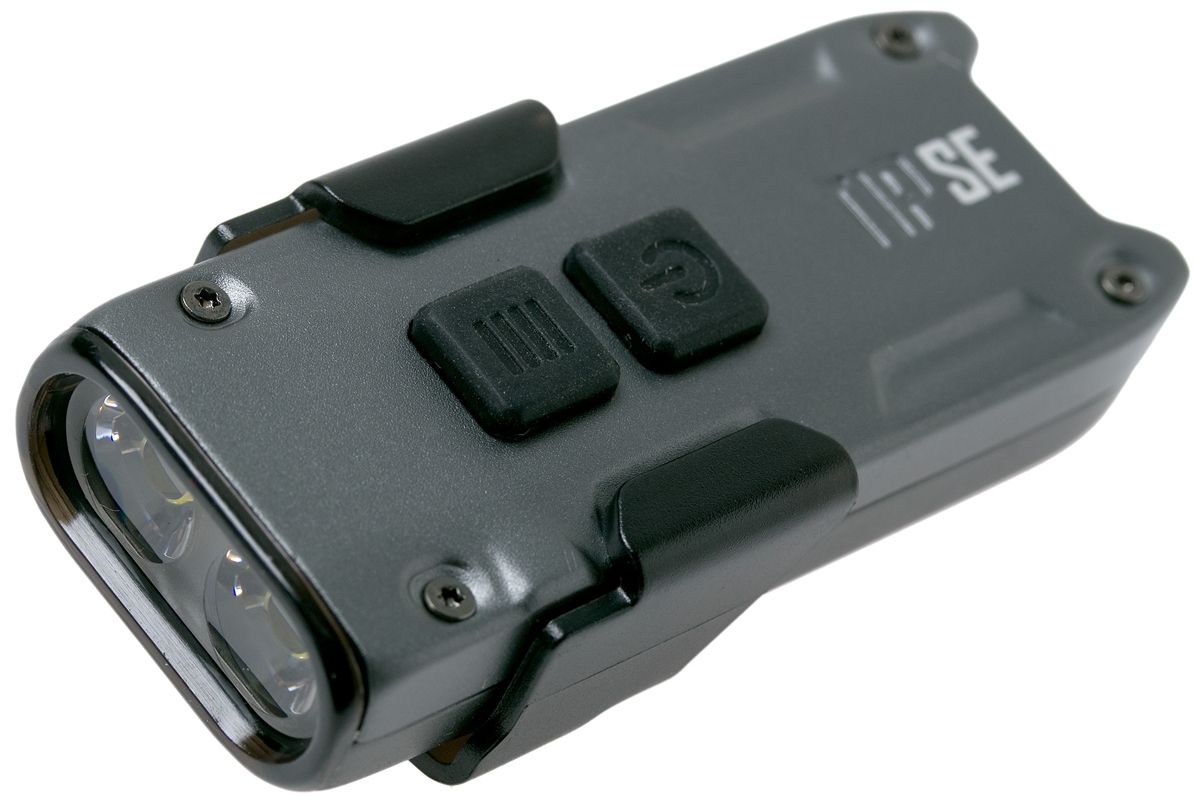 NITECORE TIP SE - Oplaadbare sleutelhangerzaklamp - Grijs