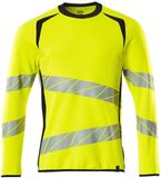 Mascot Accelerate Safe Sweatshirt 19084-781 - hi-vis geel/donkermarine - 4XL