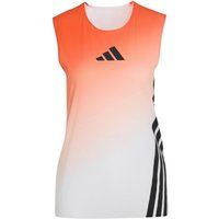 adidas Terrex XPR Pro Hardloopshirt Dames-wit, oranje, Maat L