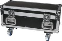 Showtec flight case pour 8x FX Shot & 4x plaque de base - 3 compartiments