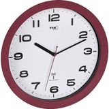 TFA Dostmann 60.3554.06 Wandklok Zendergestuurd 50 mm x 320 mm Blauw Slepend uurwerk (geluidsloos)