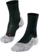Falke RU4 Wool Hardloopsokken Heren grijs/zwart 44-45 2018 Sportsokken