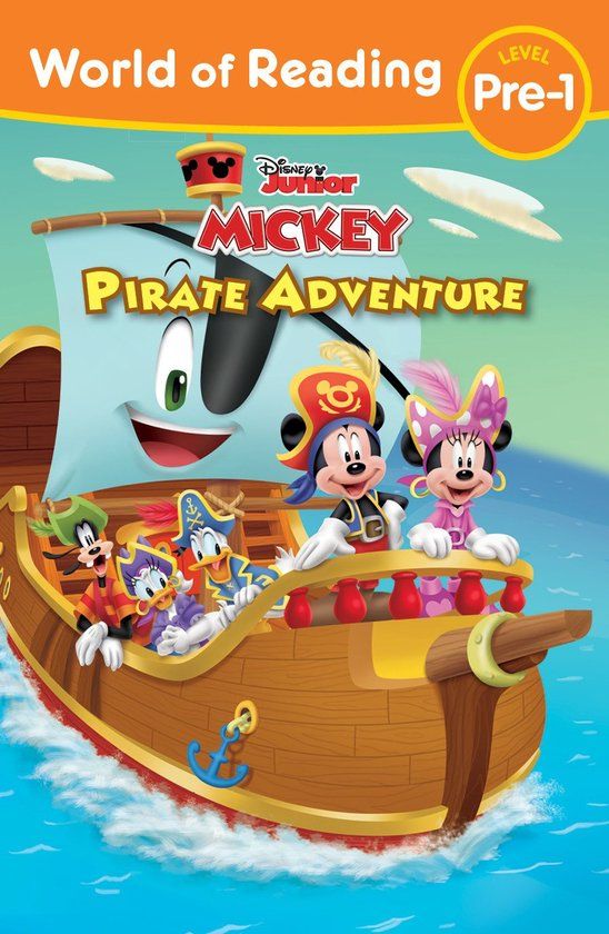 Mickey Mouse Funhouse: World of Reading: Pirate Adventure - Paperback - English - August 15, 2023