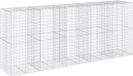 vidaXL Schanskorf - 500x100x200 cm - Gegalvaniseerd ijzer - Zilverkleurig