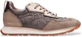 Hispanitas - Lage Sneakers - Leer - Beige - Vrouwen - Maat 37