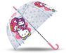 Kids Hello Kitty Transparante Bell-Paraplu – 46 cm – Kinderparaplu