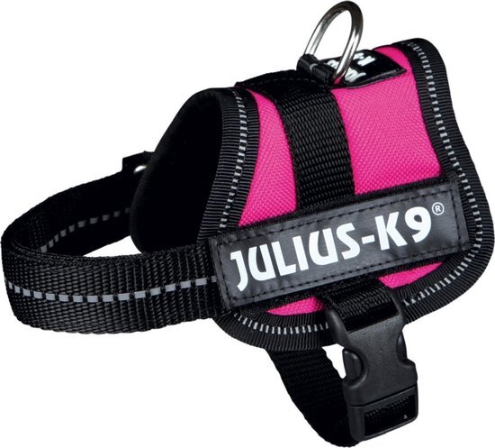 JULIUS K9 IDC Powertuig/Harnas - Baby 1/30-40cm - XXXS - Fuchsia