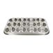 Plaque à muffins, inox recyclé, sans PFAS, pour 12 muffins