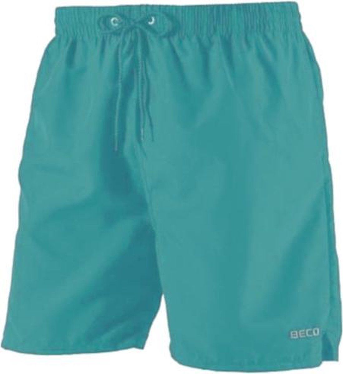 Beco zwemshort heren polyester turquoise