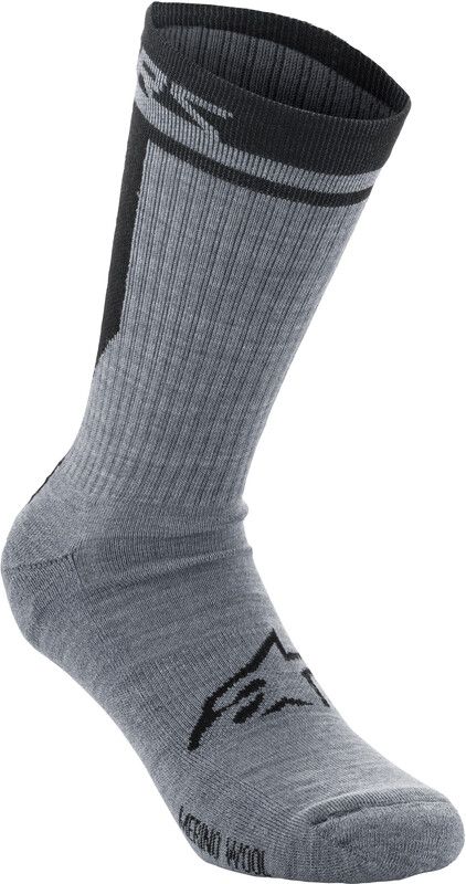 Alpinestars Merino 24 Sokken Heren - Grijs