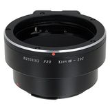 Fotodiox Pro Lens Mount Adapter Compatibel met Kiev 88 lenzen op Canon EOS EF/EF-S camera's
